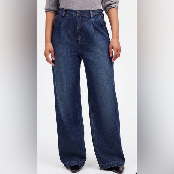 Madewell Denim - Madewell The Harlow Wide Leg Jean Size 29